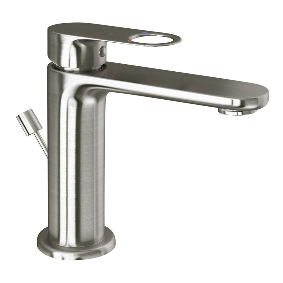 Ornamix Prime Stainless Steel Pop Up Waste Single Lever Basinmixer Jaquar