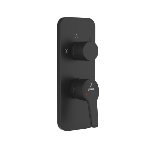 Picture of Aquamax Exposed Part Kit of Single Lever Shower Mixer  - Black Matt