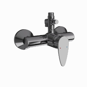 Picture of Single Lever Exposed Shower Mixer - Black Chrome