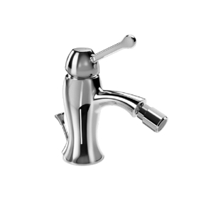 Picture of Single Lever 1-Hole Bidet Mixer with Popup Waste System - Chrome