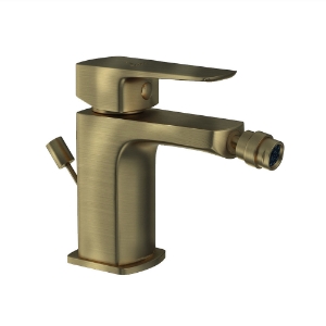 Picture of Single Lever 1-Hole Bidet Mixer with Popup Waste System - Antique Bronze