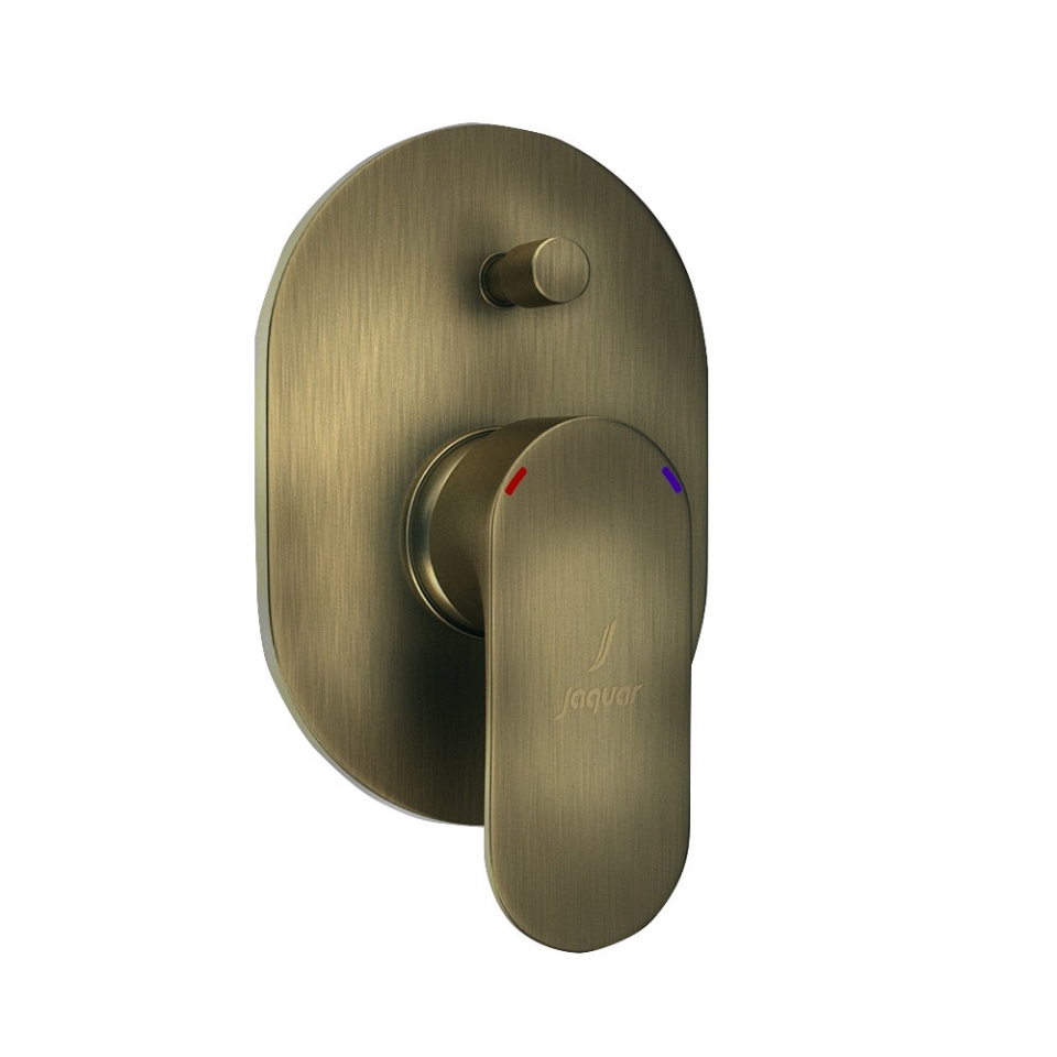 Chrome Opal Prime 2 Way Divertor Exposed Parts Kit for ALD065 JAQUAR