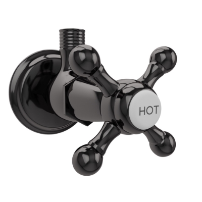 Picture of Angular Stop Cock - Black Chrome