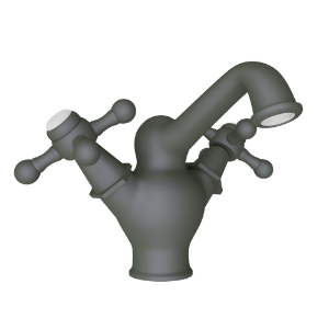 Picture of Central Hole Basin Mixer - Graphite
