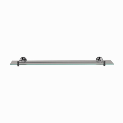 Picture of Glass Shelf 600mm Long - Black Chrome