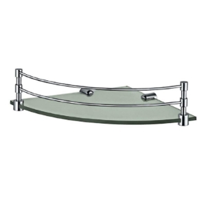 Picture of Corner Glass Shelf - Chrome