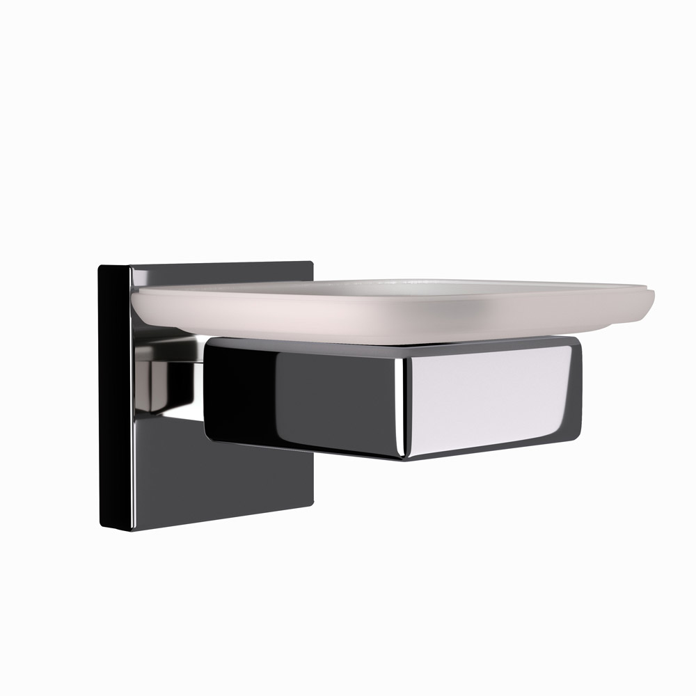 Kubix Prime Soap Dish Holder for Toilets and Bathrooms