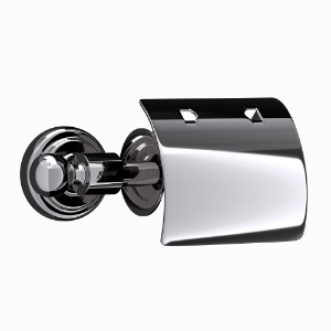 Picture of Toilet Roll Holder - Black Chrome