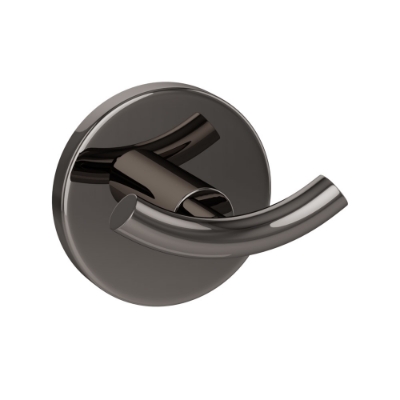 Picture of Double Coat Hook - Black Chrome