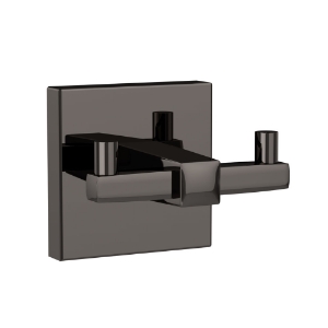 Picture of Double Coat Hook - Black Chrome