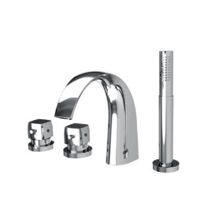 Picture of Thermostatic Bath and Shower Mixer - Chrome