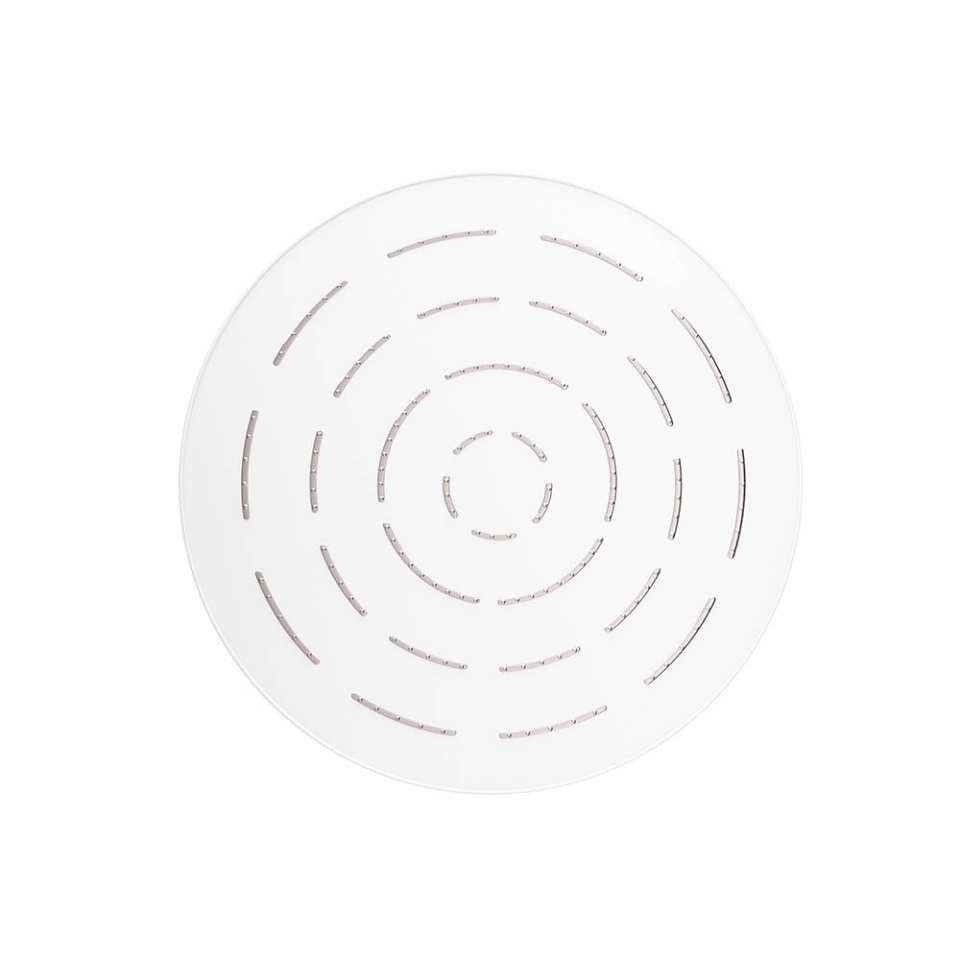 Picture of Round ShapeMaze Overhead Shower - White Matt