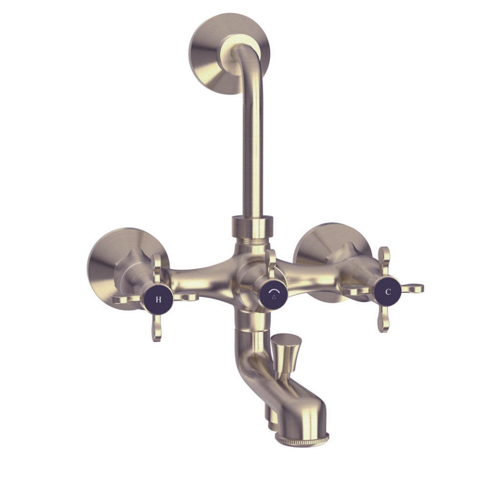 Wall Mixer 3in1 System with Wall Flange