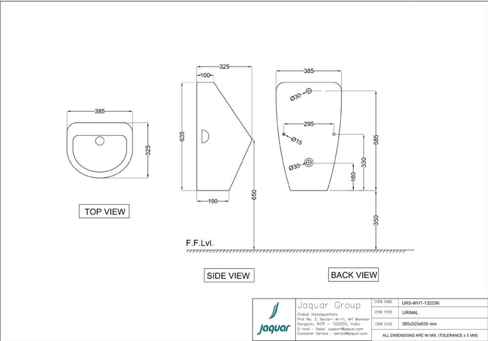 Urinal With Fixing Accessories   0038199 Urinal With Fixing Accessories 960 