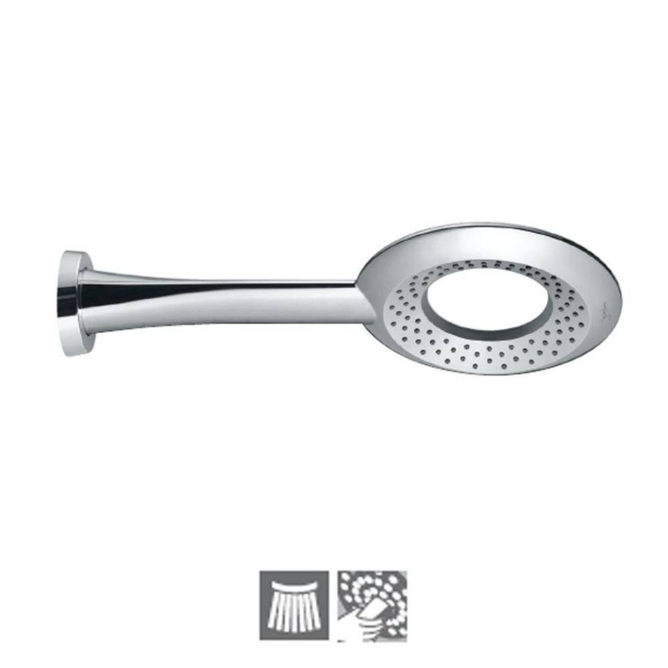 Picture of Overhead Shower Round Shape Single Flow