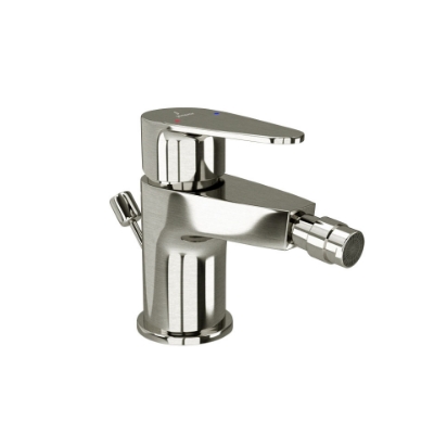 Picture of Single Lever 1 - Hole Bidet Mixer - Stainless Steel