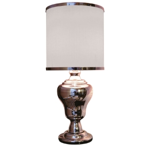 Picture of Strip Fabric shade Table Lamp
