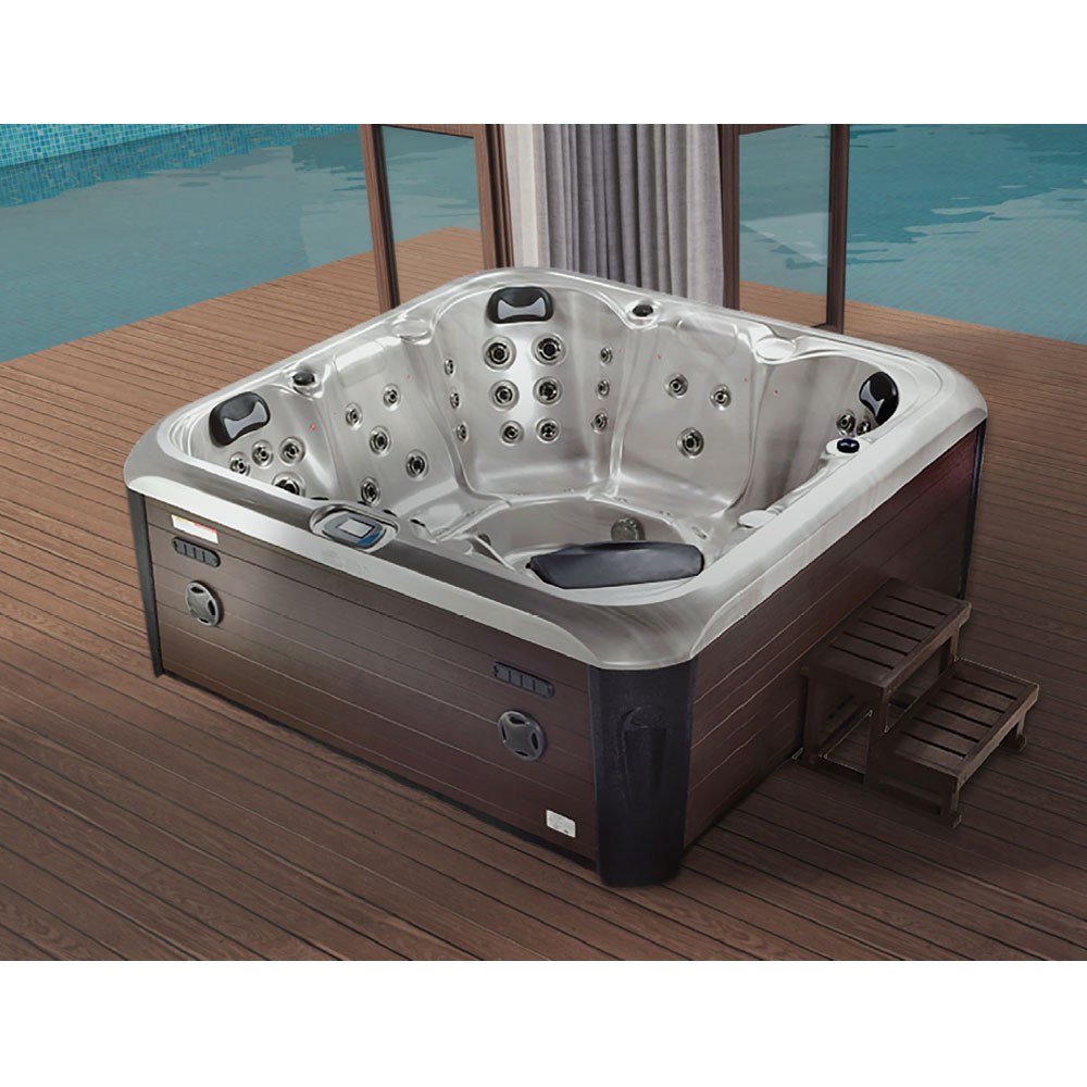 Polaris 6 Seater Square Spa 1500 Litres and 64 Jets