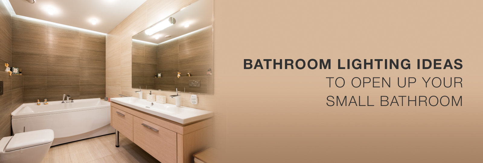 Bathroom Lighting Ideas To Open Up Your Small Bathroom