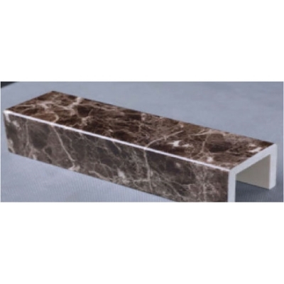 Picture of Dark Grey Mesh Artificial Marble Ledge - (Width : 1000x1000)