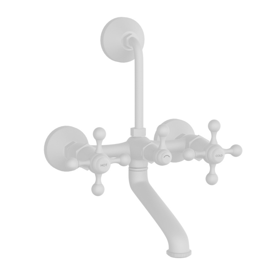 Picture of Wall Mixer - White Matt