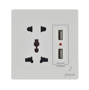 Picture of Two & Three Pins Universal Socket With Indicator