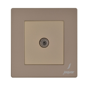 Picture of One Way Television Socket - Gold