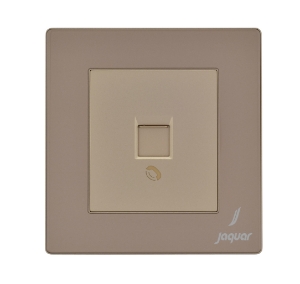 Picture of One Way Telephone Socket - Gold