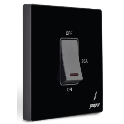 Picture of One Gang 20A Dp Switch - Black
