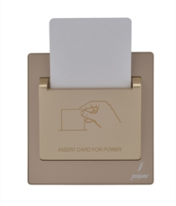 Picture of Energy Saving Card Switch - Gold