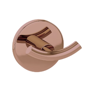 Picture of Double Coat Hook - Blush Gold PVD