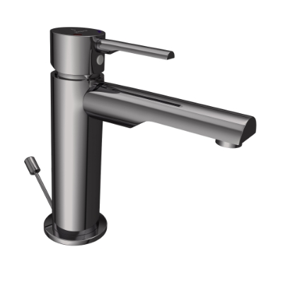 Picture of Single Lever Basin Mixer - Black Chrome