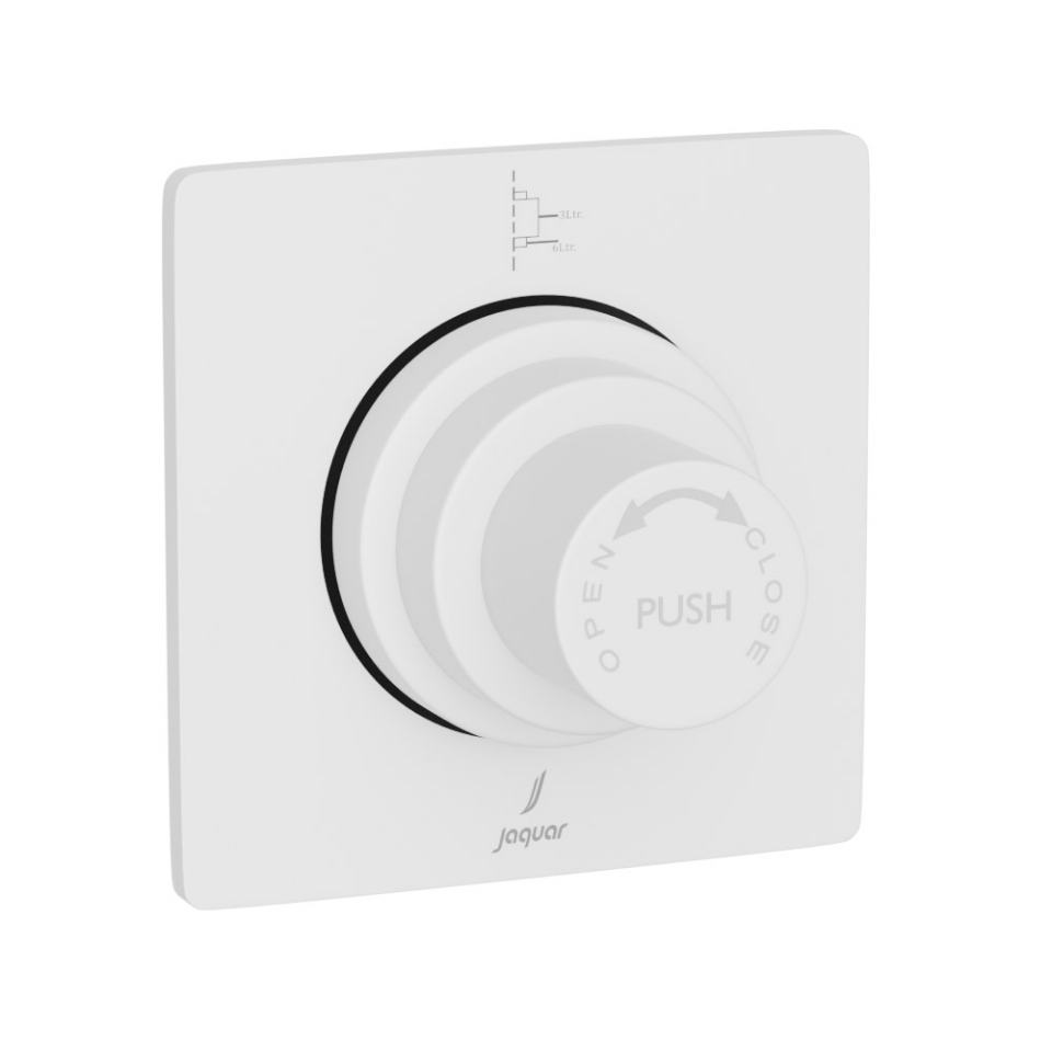 Picture of Metropole Flush Valve Dual Flow  40mm  Size (Concealed Body) - White Matt