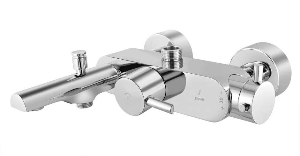 Picture of Exposed Thermostatic Bath & Shower Mixer 3-in-1