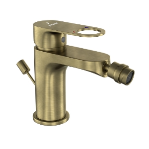 Picture of Single Lever 1-Hole Bidet Mixer with Popup Waste System - Antique Bronze