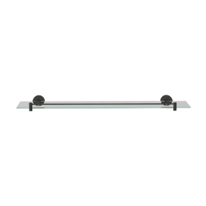 Picture of Glass Shelf 600mm Long - Black Matt