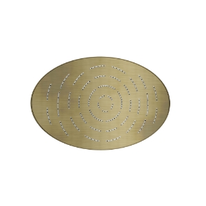 Picture of Maze Overhead Shower 340X220mm Oval Shape Single Flow - Antique Bronze