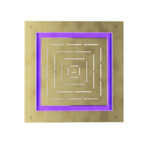 Picture of Maze Prime Square Shape - Antique Bronze