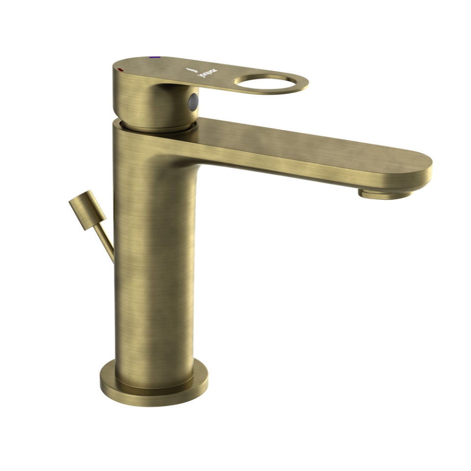 Picture of Single Lever Basin Mixer with Popup - Antique Bronze