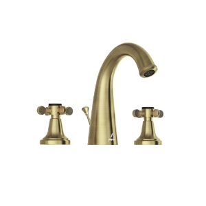 Picture of 3-Hole Basin Mixer with Popup Waste System - Antique Bronze