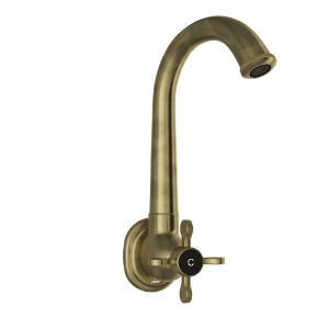 Picture of Sink Cock with Regular Swinging Spout - Antique Bronze