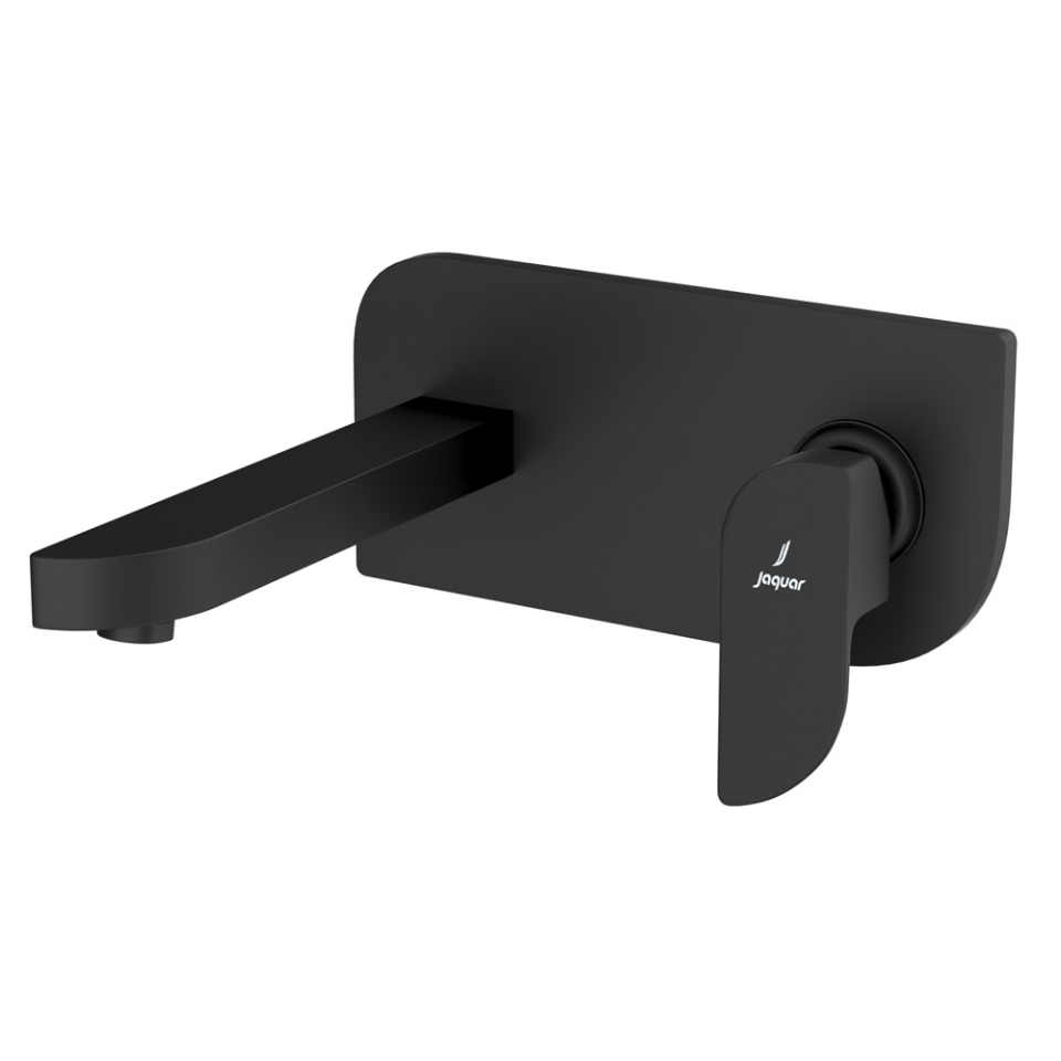 Picture of Exposed Part Kit of Single Lever Basin Mixer Wall Mounted - Black Matt