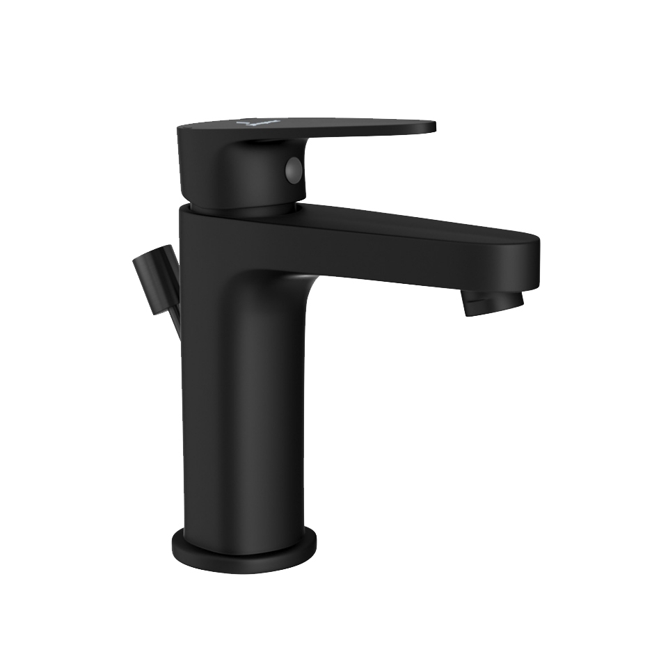 Picture of Single Lever Basin Mixer - Black Matt