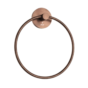 Picture of Towel Ring Round with Round Flange - Antique Copper