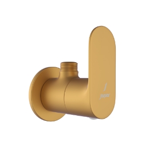 Picture of Angle Stop Cock with Wall Flange - Gold Matt PVD