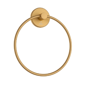 Picture of Towel Ring Round with Round Flange - Gold Matt PVD