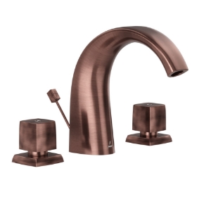 Picture of 3-Hole Basin Mixer - Antique Copper