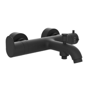 Picture of Exposed Bath Shower Mixer (Wall Mounted) - Black Matt