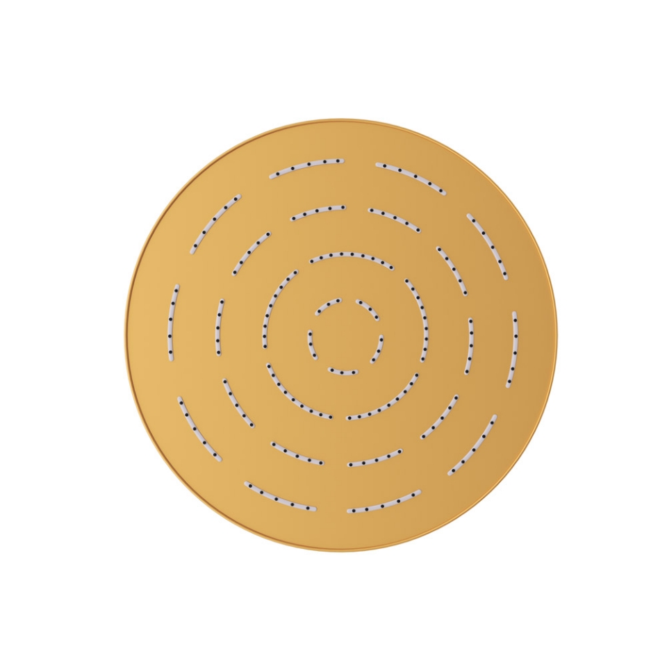 Picture of Round ShapeMaze Overhead Shower - Gold Matt PVD