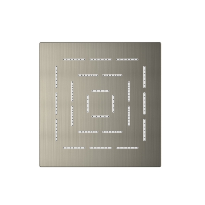 Picture of Square Shape Single Flow Maze Overhead Shower - Stainless Steel